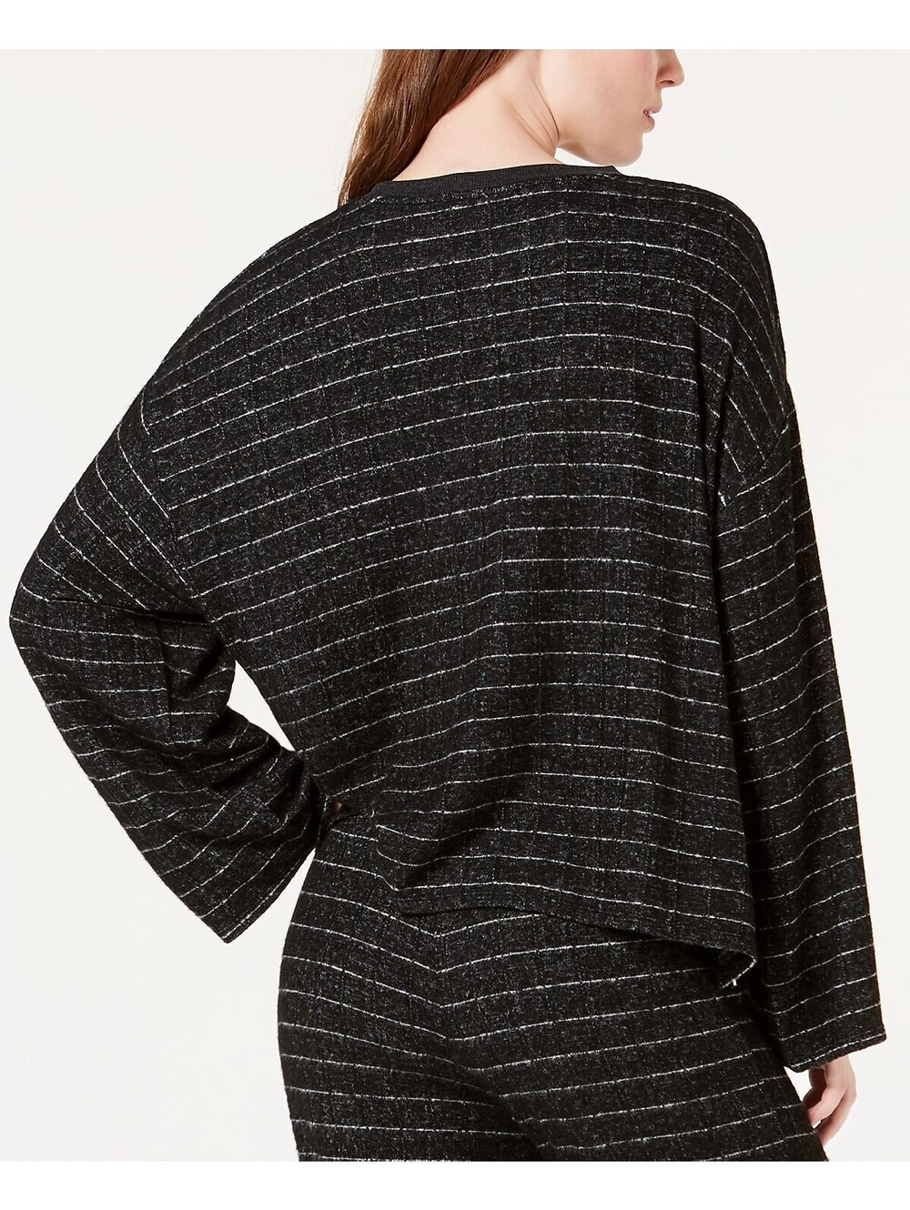 Alfani Womens Sleepwear Soft Knit Pajama Top Only,1-Piece Size L